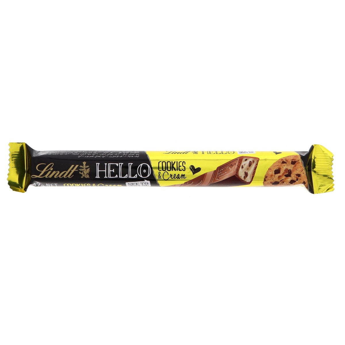Lindt Hello Cookies And Cream 39g
