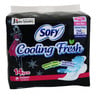 Sofy Cooling Fresh Day Ultra Slim Wing 25Cm 14 Counts