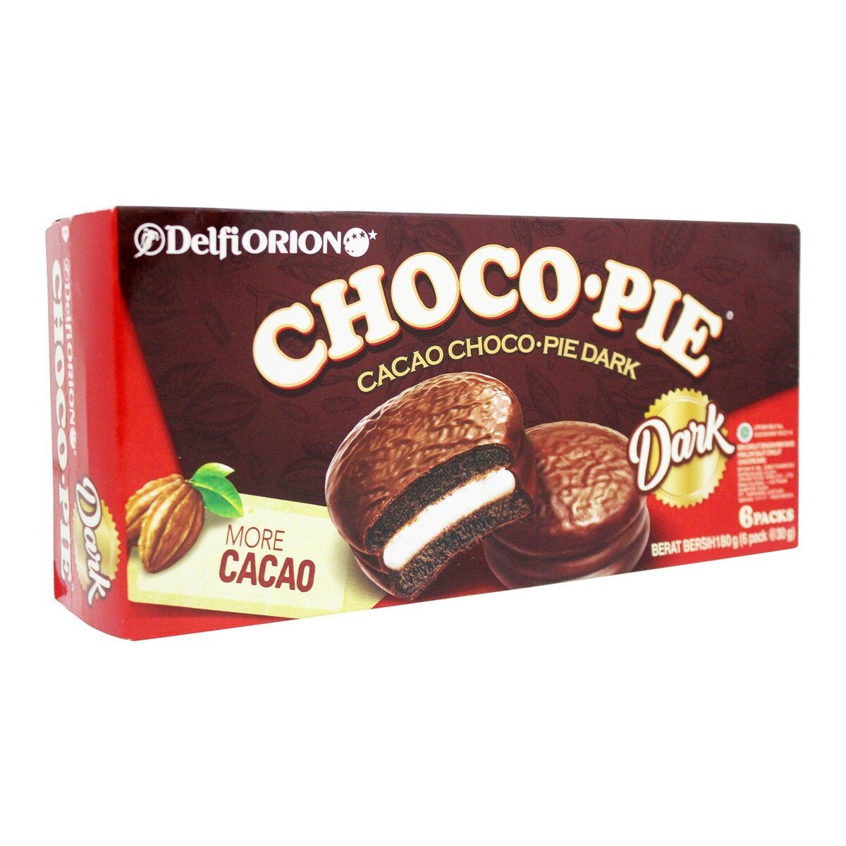 Delfi Orion Choco Pie Dark 6pcs