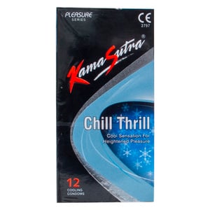 Kamasutra Chill Thrill Condoms 12pcs