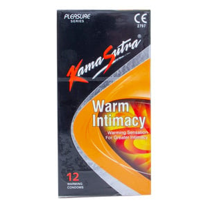 Kamasutra Warm Intimacy Condoms 12pcs