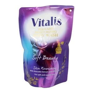 Vitalis Body Wash Soft Beauty Reffil 450ml