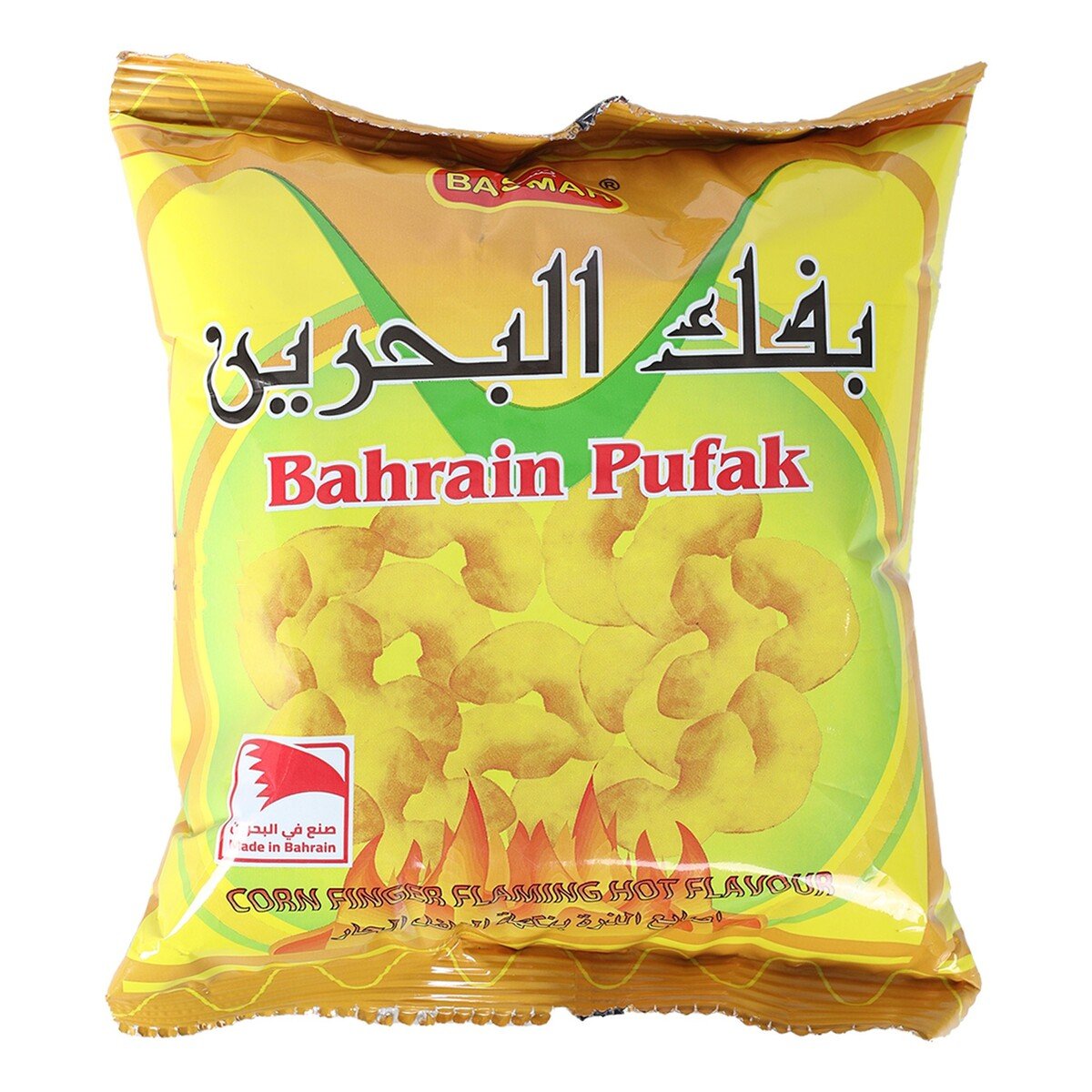 Basmah Bahrain Pufak Flamin Hot Flavour 24 x 14g