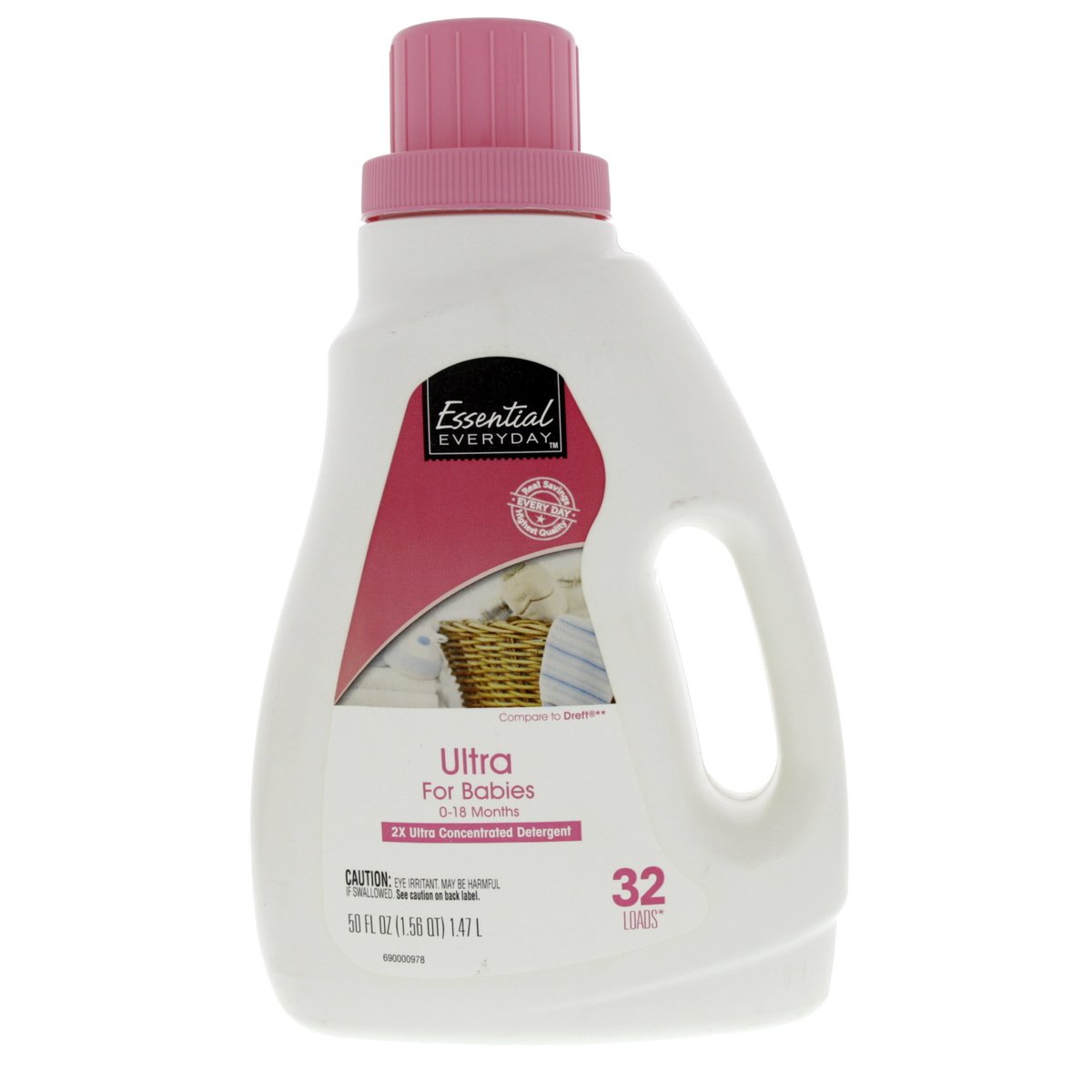 Essential Everyday 2X Ultra Concentrated Detergent For Babies 1.47Litre