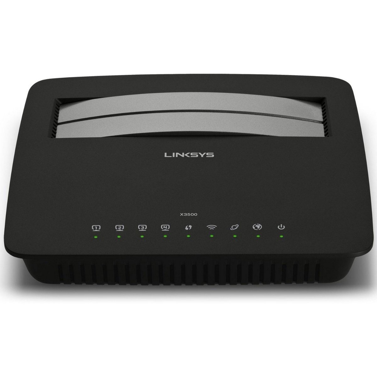 Linskys X3500 N750 Dual-Band Wireless Router with ADSL2+ Modem
