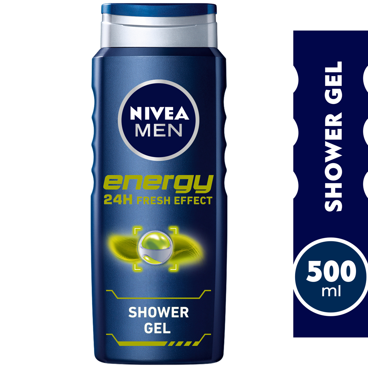Buy Nivea Men Energy Shower Gel 500 ml Online at Best Price | Shower gel & body wash | Lulu Kuwait in UAE