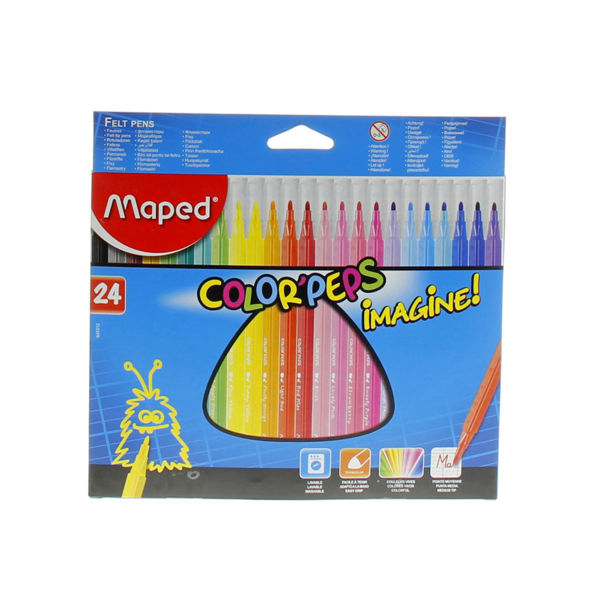 Maped Color Felt Tip Imagine 24 pieces