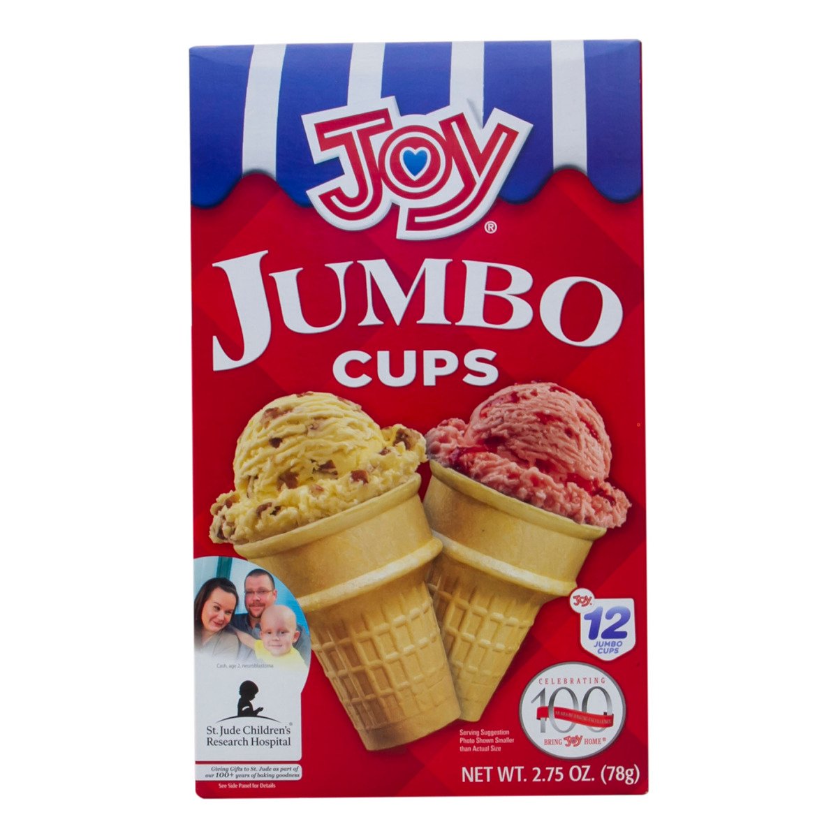 Joy Jumbo Ice Cream Cups 78 g