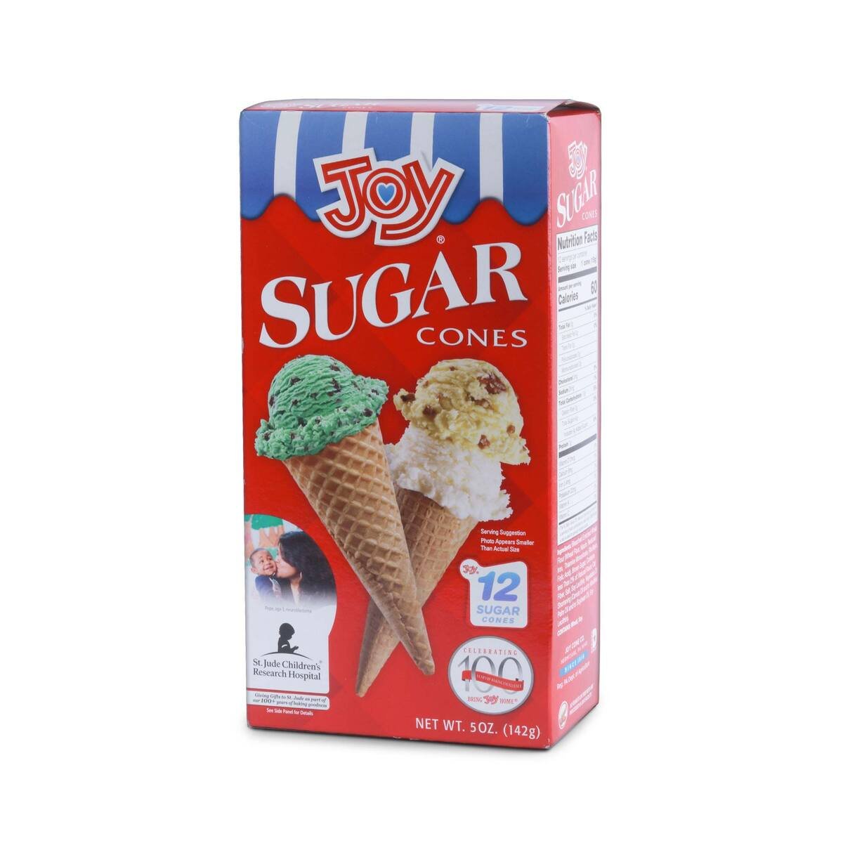 Joy Sugar Cones 12 pcs 142 g