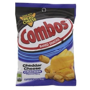 Combos Backed Snacks Cheddar Cheese Cracker 178.6 g