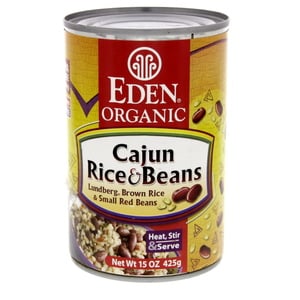 Eden Organic Cajun Brown Rice And Beans 425g