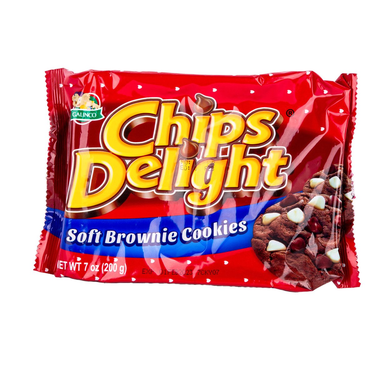 Galinco Chips Delights Soft Brownie Cookies 200 g