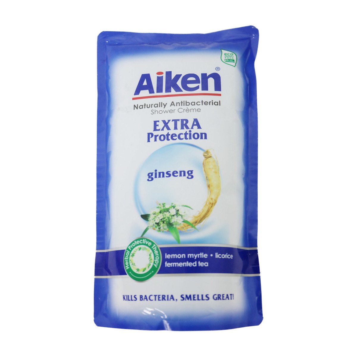 Aiken Antibacterial Shower Cream Extra Protect Refill Pack 850g