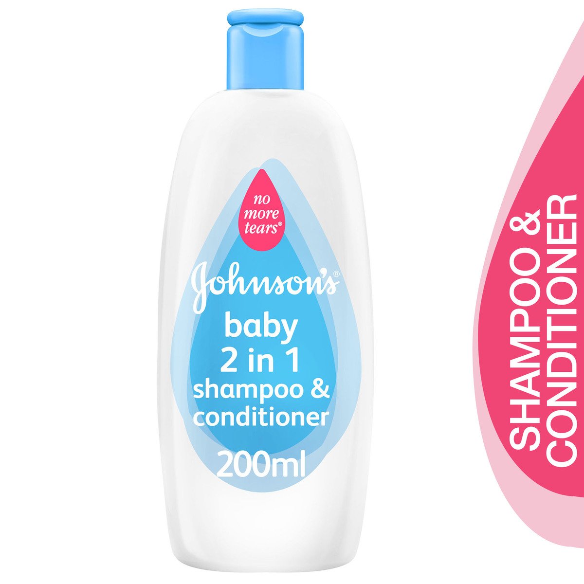 Johnson's Baby 2-in-1 Shampoo & Conditioner 200ml