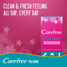 Carefree Panty Liners Cotton Fresh Scent 20pcs