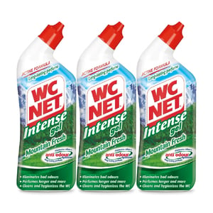 Wc Net Mountain Fresh Intense Gel Value Pack 3 x 750ml
