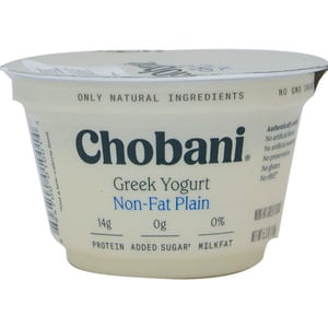 Chobani Greek Yogurt Plain Non-Fat 150 g