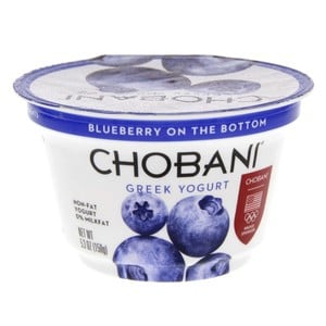 Chobani Greek Yoghurt Blueberry Non Fat 150g