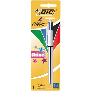 بيك أقلام حبر لامعة أربعة ألوان BIS-1014 - حبة واحدة