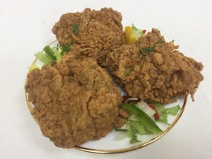 Broast Peha Ayam ( Broasted Chicken Thigh ) 1Pcs
