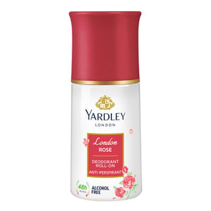 Yardley London Rose Anti Perspirant Roll On 50ml