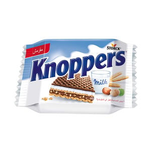 Storck Knoppers Wafer With Milk & Hazelnut Flavour 24 x 25 g