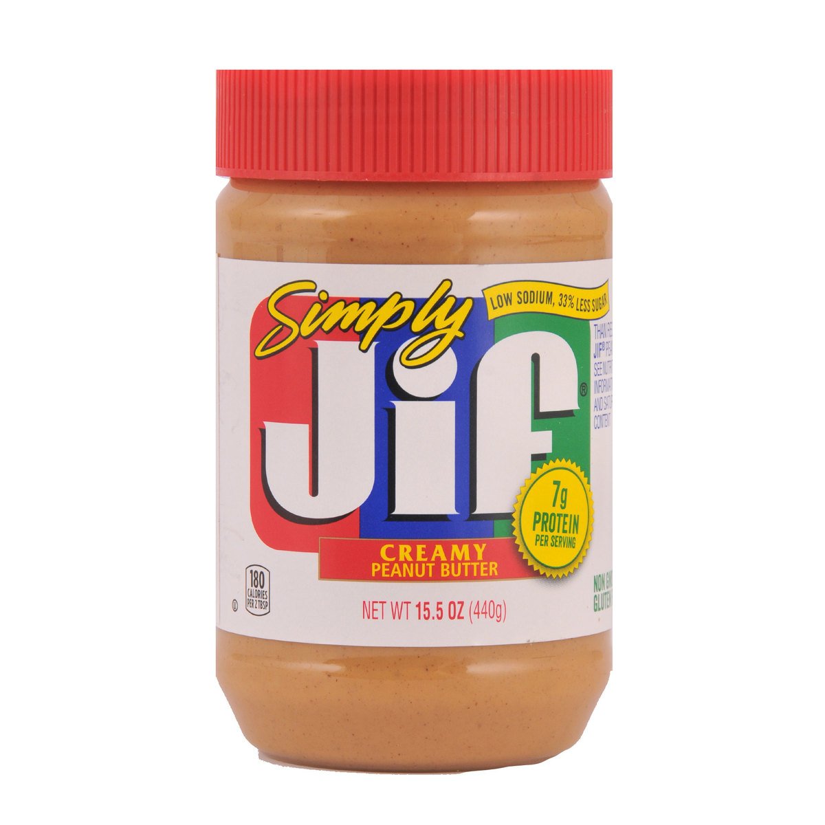 Jif Simply Creamy Peanut Butter 440 g
