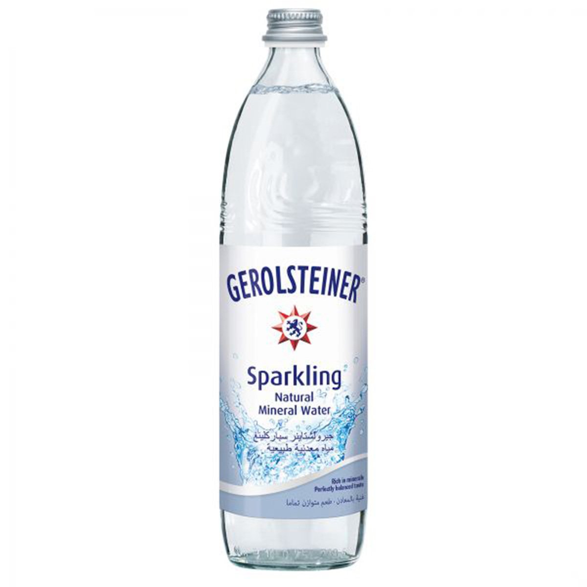 Gerolsteiner Sparkling Natural Mineral Water 750 ml