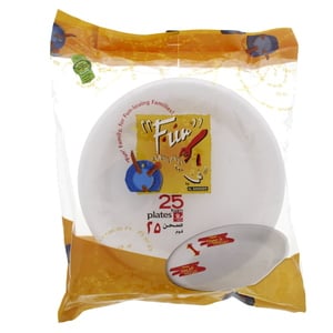 Fun Disposable Foam Plate 9inch 25pcs
