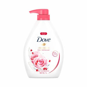 Dove Body Wash Soft Hydration 1Litre