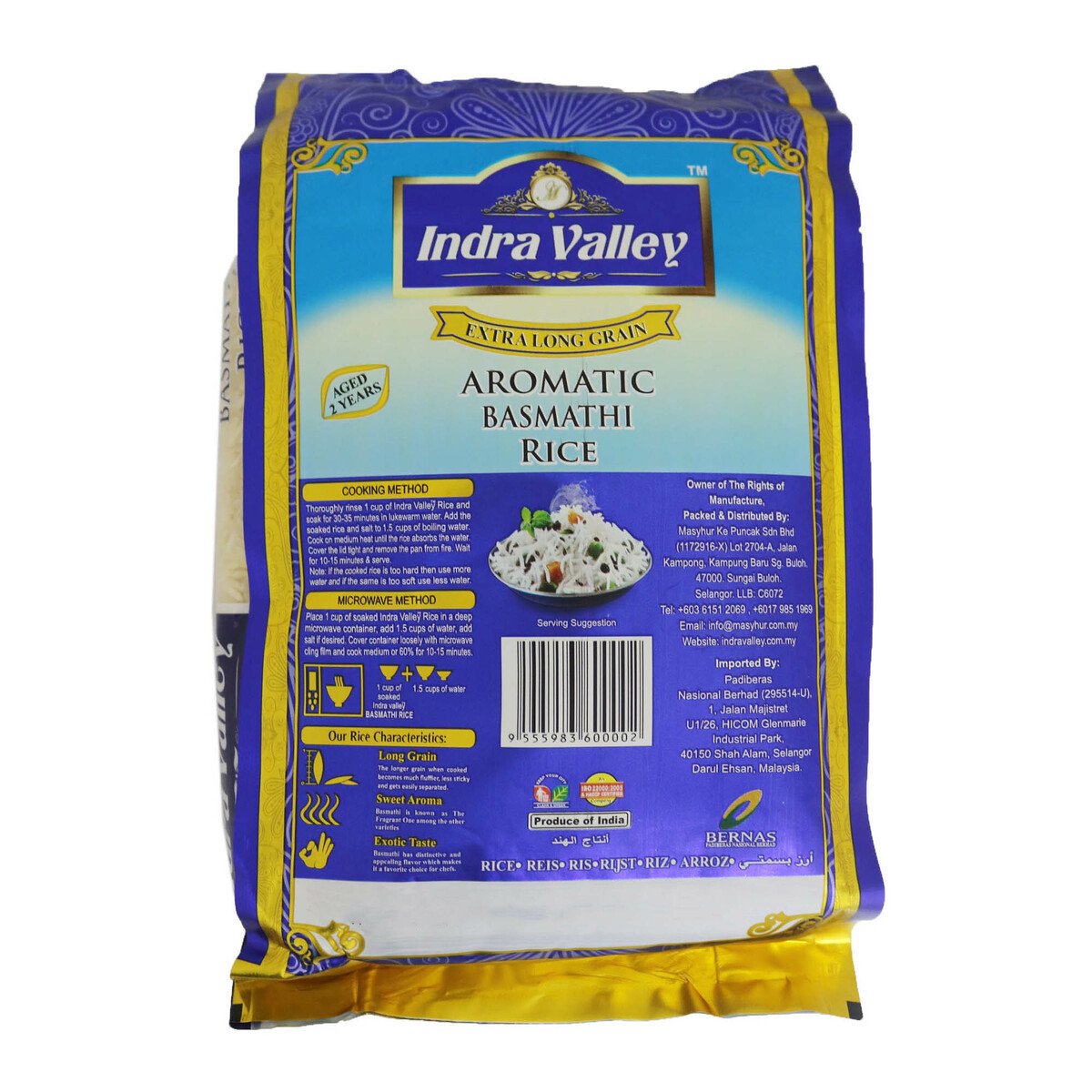 Indra vally Basmathi Rice Pusa 1121 1kg