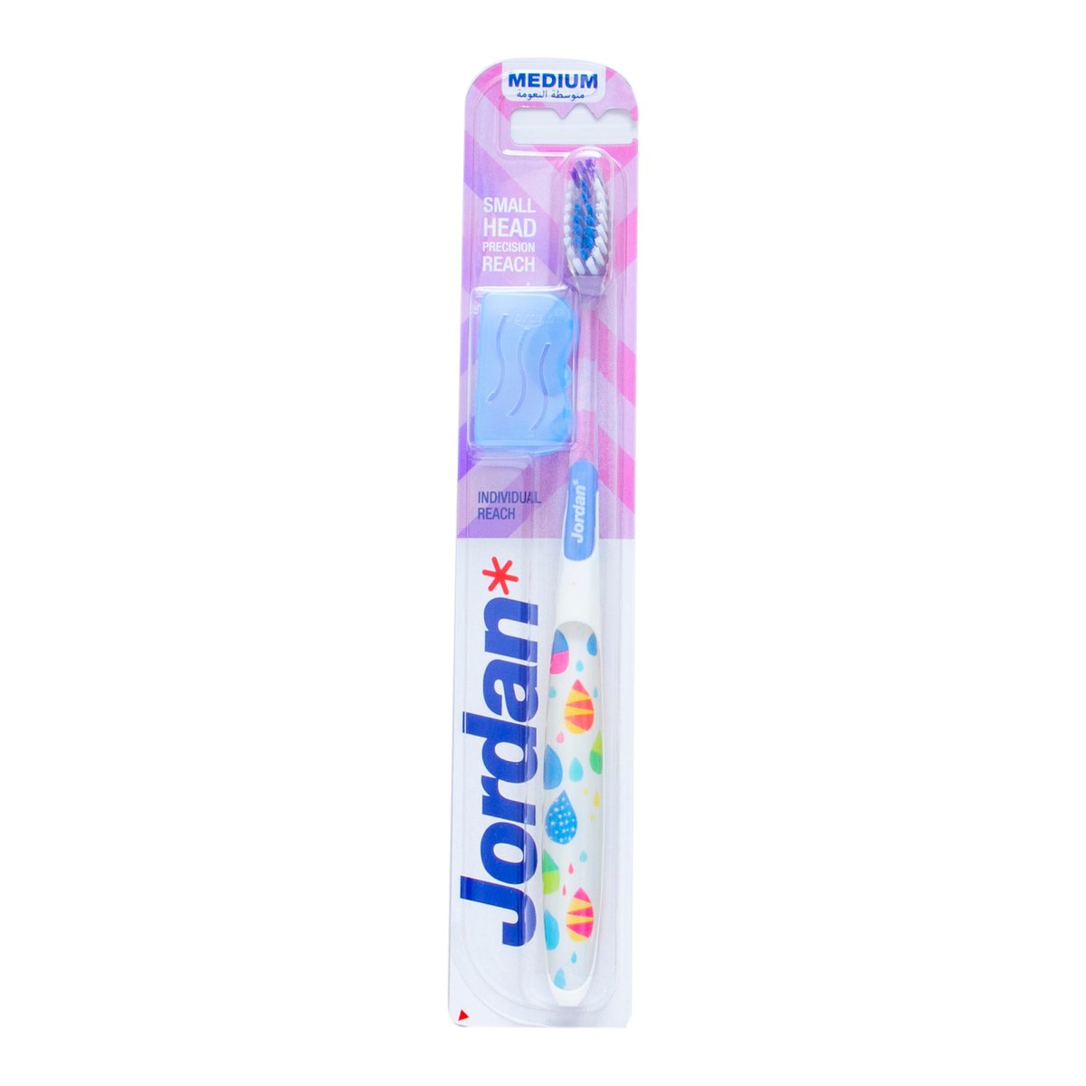Jordan Individual Reach Small Head Toothbrush Medium 1 pc