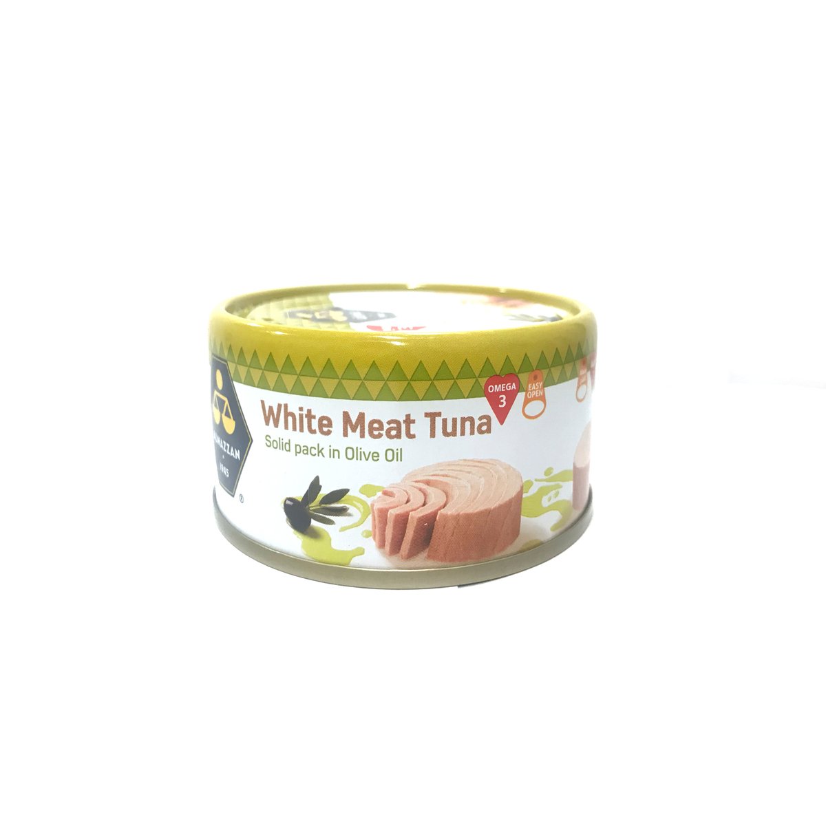 Al Wazzan White Meat Tuna In Olive Oil 160g