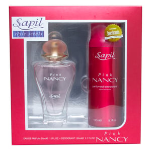 Sapil Pink Nancy EDP  For Women 50ml + Perfumed Deodorant 150ml