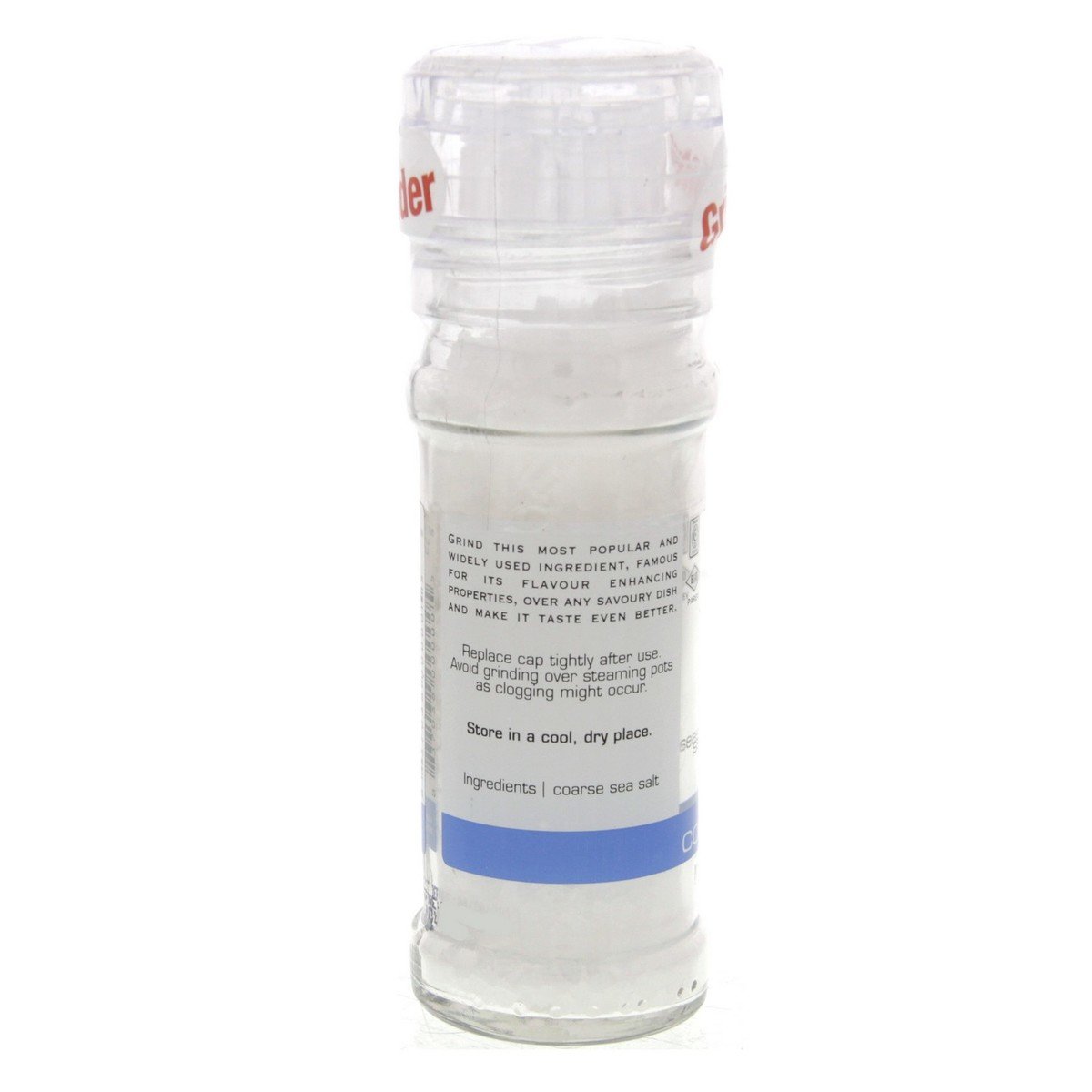 Natural Coarse Sea Salt with Grinder 110 g