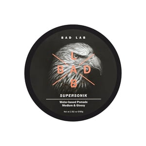 Bad Lab Water-based Pomade, Strong & Glossy ( UPSIZE ) 80g