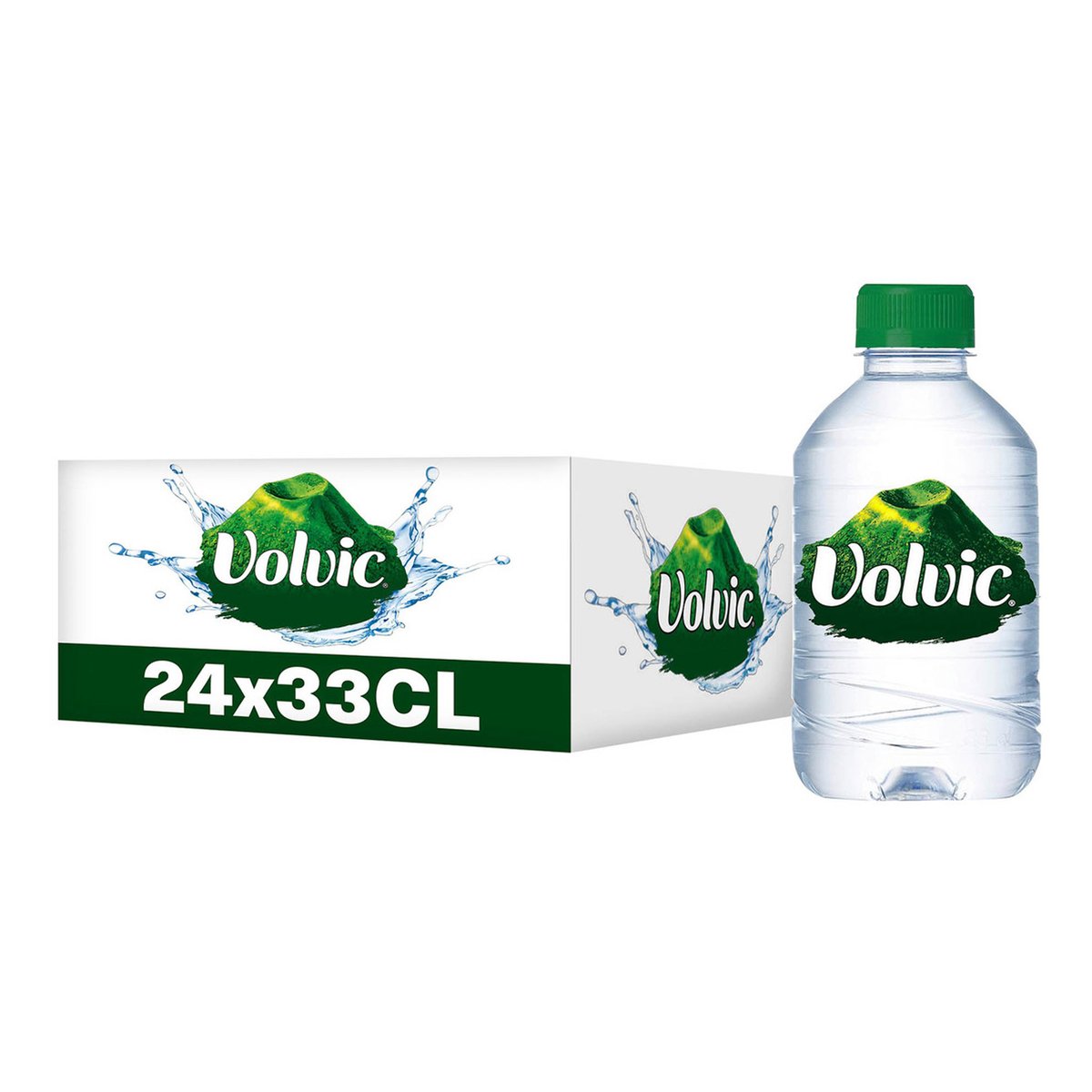 Volvic Natural Mineral Water 330ml 20+4