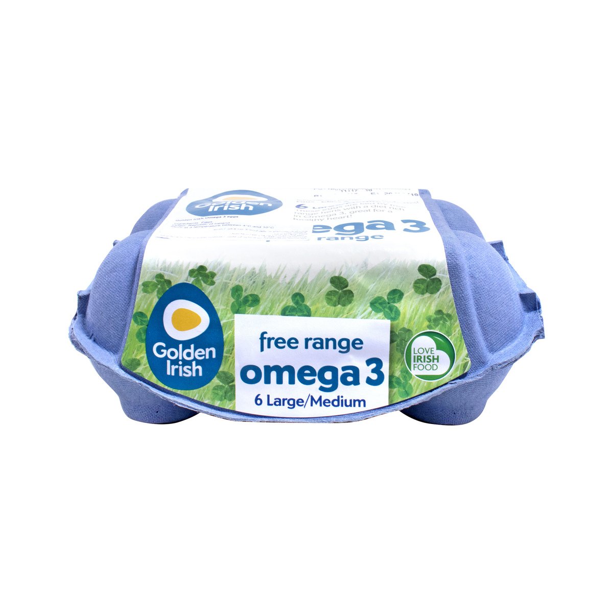 Golden Irish Omega 3 Free Range Eggs Large/Medium 6pcs