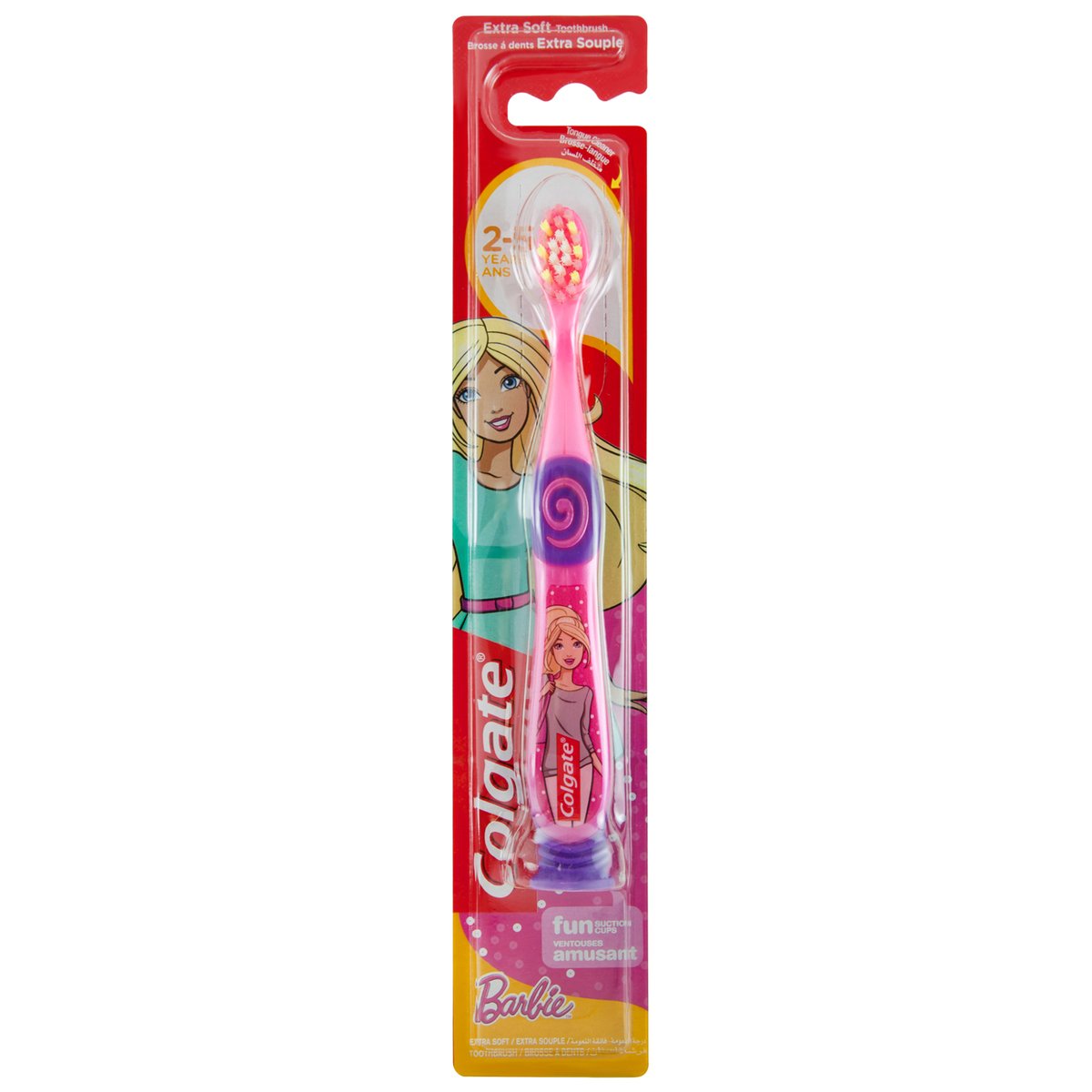 كولجيت فرشاة أسنان للأطفال 2-5 سنوات فائقة النعومة  قطعة واحدة بألوان متنوعة