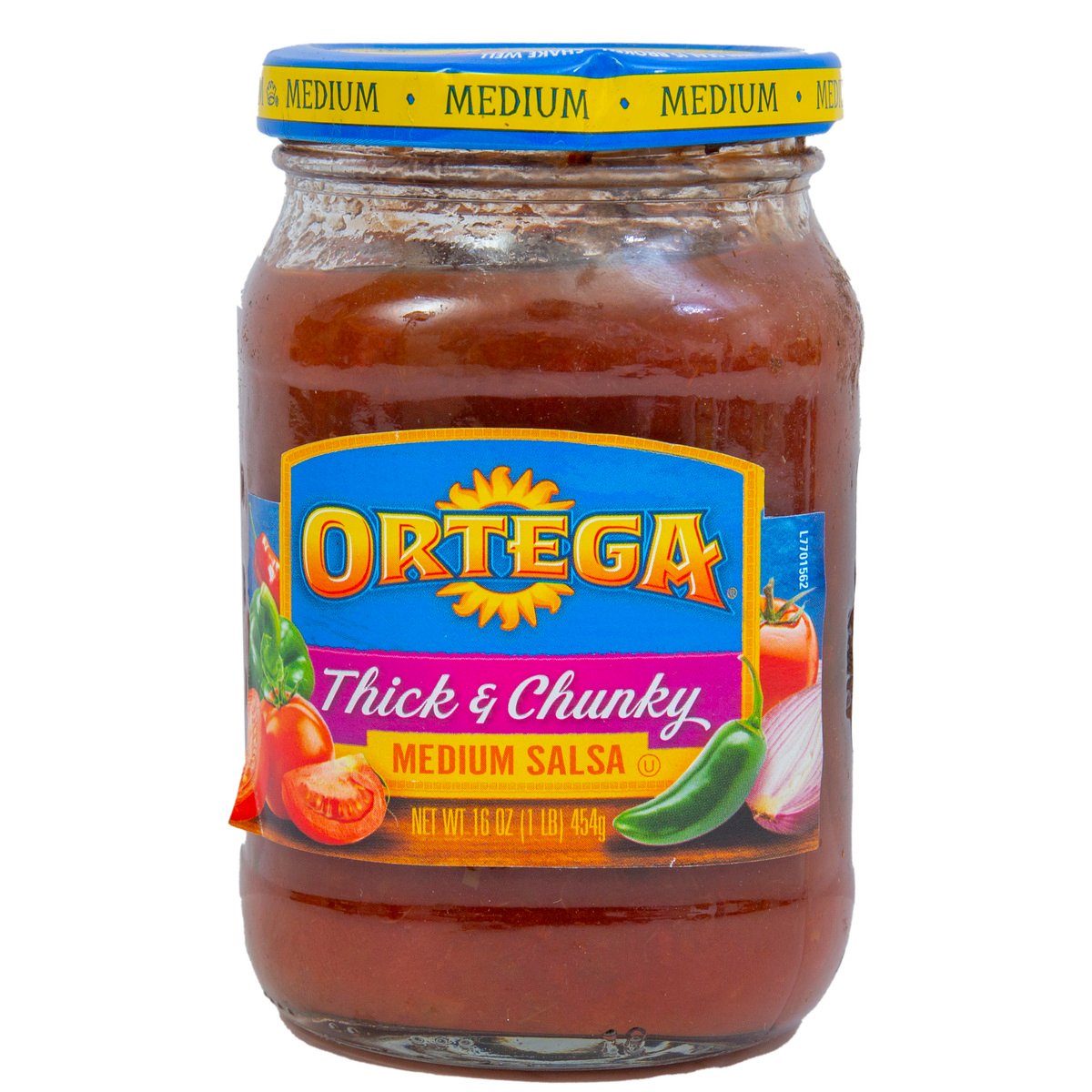 Ortega Thick & Chunky Medium Salsa 454 g