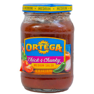 Ortega Thick & Chunky Medium Salsa 454g