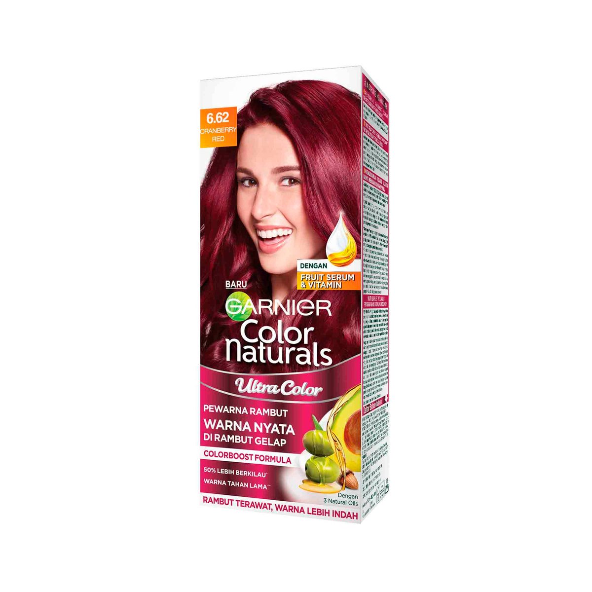 Garnier Hair Color Ultra Kit Sachet Cranberry Red  Online at Best Price  | Permanent Colorants | Lulu Indonesia