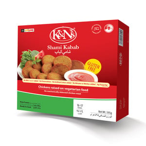 K&N's Chicken Shami Kabab 595g