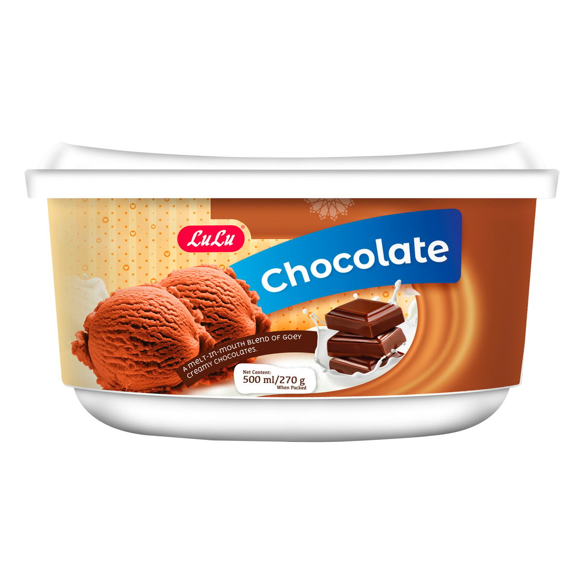 اشتري قم بشراء لولو آيس كريم شوكولاتة - ٥٠٠ مل Online at Best Price من الموقع - من لولو هايبر ماركت Ice Cream Take Home في الامارات