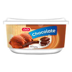 LuLu Chocolate Ice Cream 500ml
