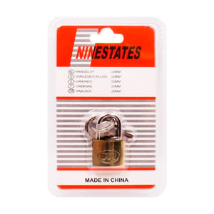 Nine States Pad Lock 15mm 201