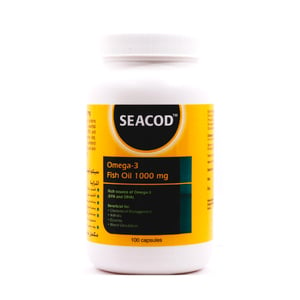 Seacod Omega-3 Fish Oil 1000Mg 100pcs