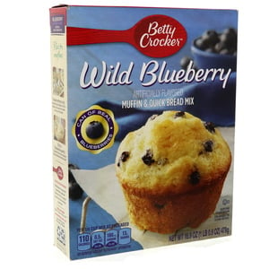 Betty Crocker Wild Blueberry Muffin & Quick Bread Mix 479g