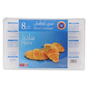 Kuwait Flour Mills And Bakeries Mini Plain Croissant 8pcs