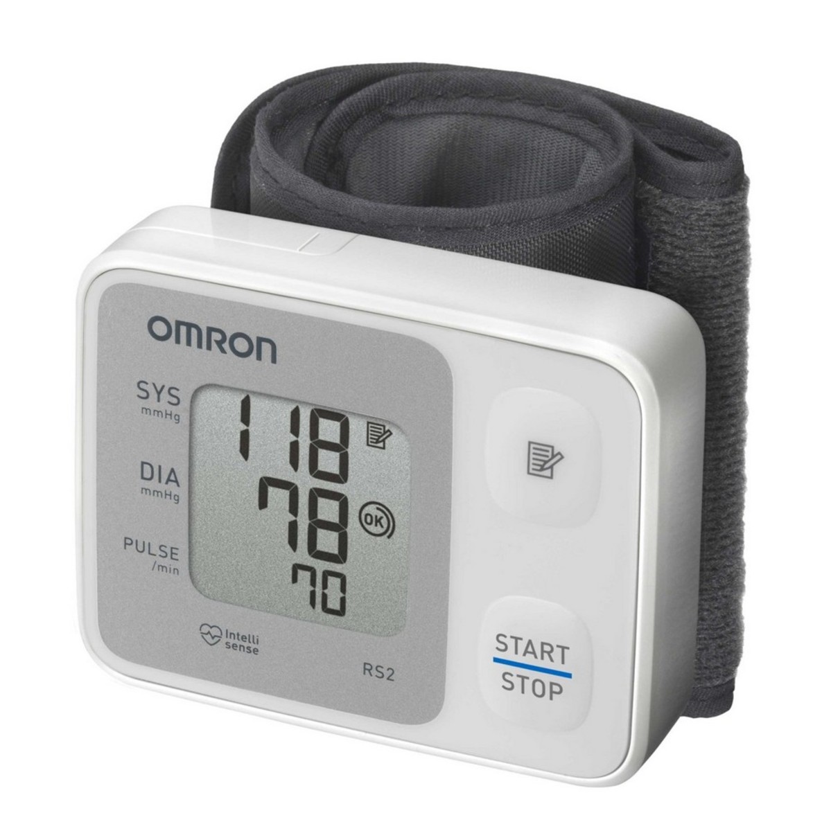 Omron Blood Pressure Monitor RS2 + ECO Temp Thermometer